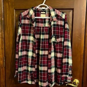 American Eagle button up flannel